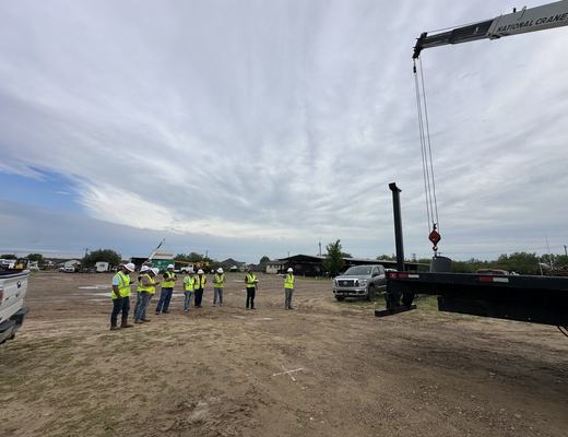 Crew safety meeting